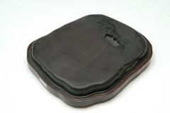 Amazon | 呉竹(Kuretake) 硯 雲月硯 水仙 黒 10面 HB4-1 | 硯