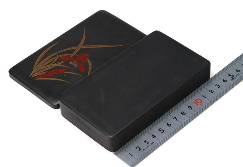 和本蒔絵 四方 蓋物 文庫 未使用(A878) 和本蒔絵 四方 蓋物 文庫 未使用(A878) 塩山蒔絵硯箱 文化遺産