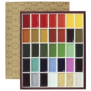 ▲2-5▲比治山女子　美術　絵の具セット　習字筆　美品 絵の具 - 書道用具専門店 西本皆文堂 オンラインショップ