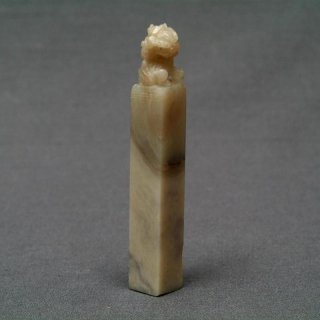 【規格品】 印材 紐付巴林彩凍石 1.2cm