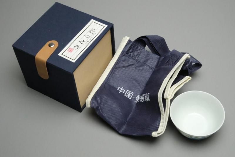 景徳鎮 大明成化闘彩鶏缸杯(通称「チキンカップ」) - 書道用具専門店