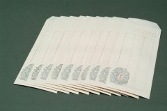 漢韻堂 木版封筒 玉璧 10枚