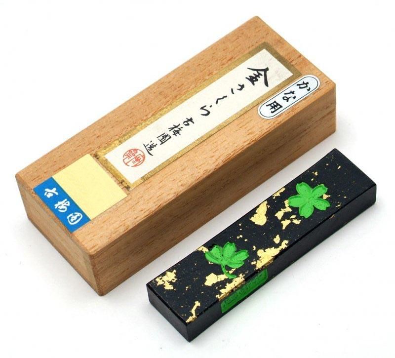 古梅園 金さくら かな用 0.7丁型 - 書道用具専門店 西本皆文堂 古梅園 金さくら かな用 0.7丁型 - 書道用具専門店 西本皆文堂
