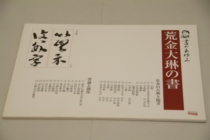 荒金大琳の書　～草書の古典と臨書～ - 書道用具専門店　西本皆文堂　オンラインショップ