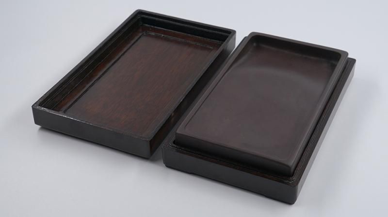 端渓 坑仔岩淌池硯 9インチ - 書道用具専門店 西本皆文堂