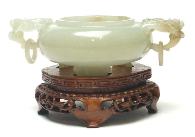 中国工芸品 玉杯 1980年代製 - 書道用具専門店 西本皆文堂