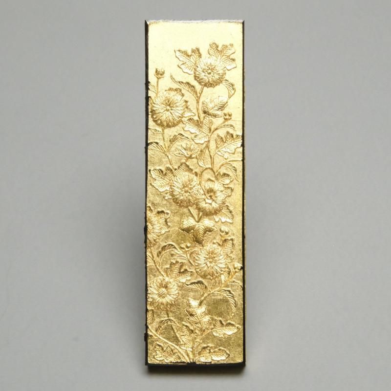 古梅園　金菊３丁 金巻き 最高級油煙墨 金蘭菊 3.0丁形 | 古梅園製墨販売部