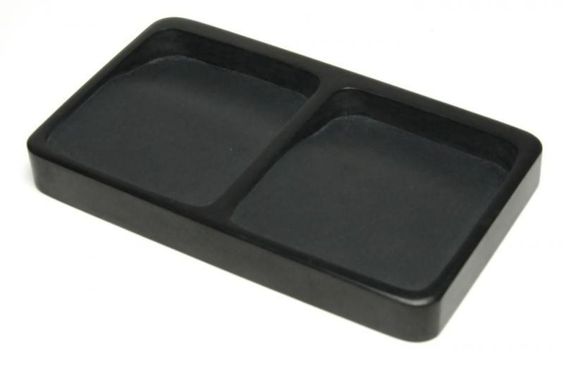 和硯 甲州銘石雨畑芳龍硯 四五平 双面硯 角（ヨコ） - 書道用具専門店