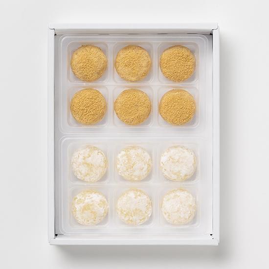 二種きびだんご 6粒×2種入り - 山脇山月堂オンラインショップ