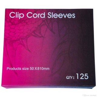 Clip Cord Sleeves/125枚
