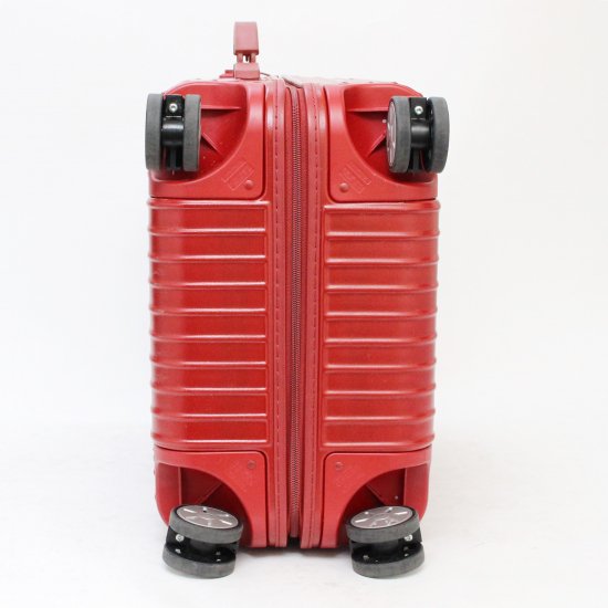 100406☆正規品☆リモワRIMOWA☆サルサレッド 国内旅行用スーツケース 875.56 4輪 45L☆ - リモワ（RIMOWA）中古  買取なら東京都世田谷区のスーツケースマイレ