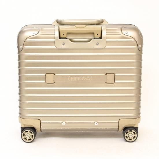 024416☆激レア！国内正規品☆リモワ RIMOWA☆トパーズチタニウム 機内