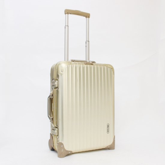 メンズリモア　スーツケース　トパーズゴールド　機内持込可　二輪　正規品