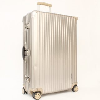 700197★正規品★リモワRIMOWA★トパーズチタニウム 海外旅行用大型スーツケース 945.77 4輪 98L★