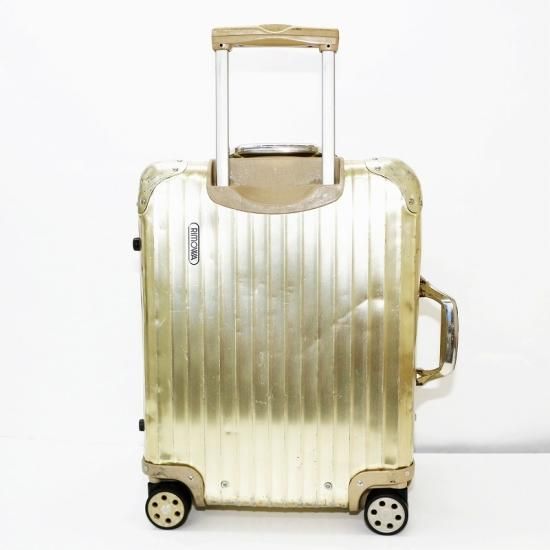 17日まで出品】極美品❣️85L RIMOWA ゴールド - トラベルバッグ 17日まで出品】極美品❣️85L RIMOWA ゴールド - トラベルバッグ