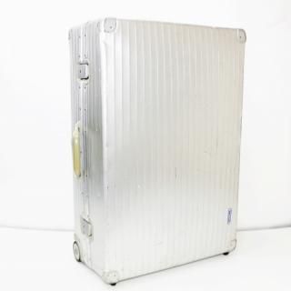 RIMOWA リモワ　キャリーバッグ　アルミ　オパール　84L Opal 青ロゴ