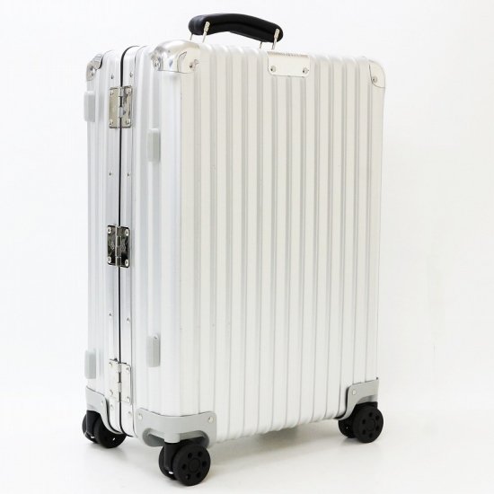 リモワRIMOWA 最新クラシック CABIN S 機内持込可スーツケース 973.52.00.4 4輪 33L 048121 美品 正規品