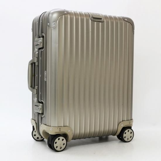 ☆RIMOWA リモワ トパーズ チタニウム 4輪キャリーバッグ シャンパン