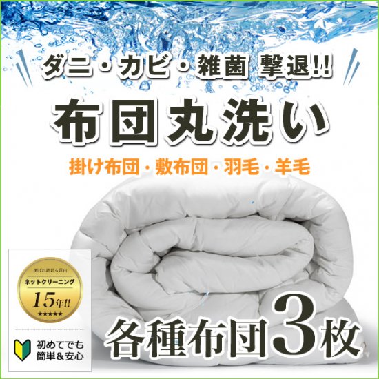 オゾン水で洗う！ ダニ・カビを丸洗い羽毛布団 | 宅配クリーニング【e