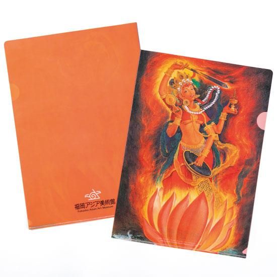 A4クリアファイル マハーラクシュミー -（公財）福岡市文化芸術振興財団