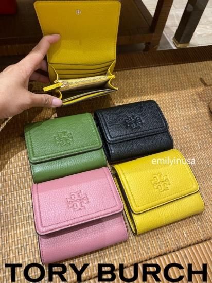 トリーバーチ 二つ折り財布 ウォレット ミニ財布 レザー TORY BURCH THEA MINI WALLET 73133 - Brand  Selections