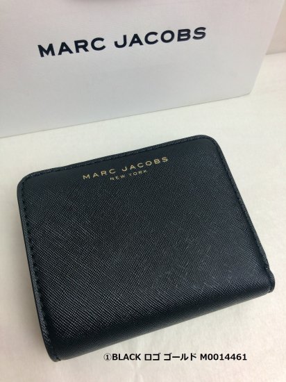 【国内在庫有】マークジェイコブス 二つ折り財布 ロゴ ☆ MARC JACOBS MINI COMPACT WALLET  M0015163/M0014461 - Brand Selections