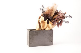 icci / kawara dried flower vase(rectangle) 