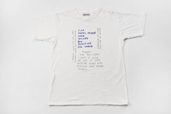 WHITE LINE / MARK GONZALES TEE