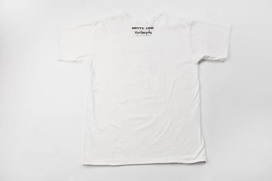 WHITE LINE / MARK GONZALES TEE