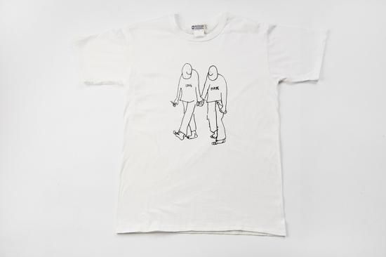 WHITE LINE / MARK GONZALES TEE