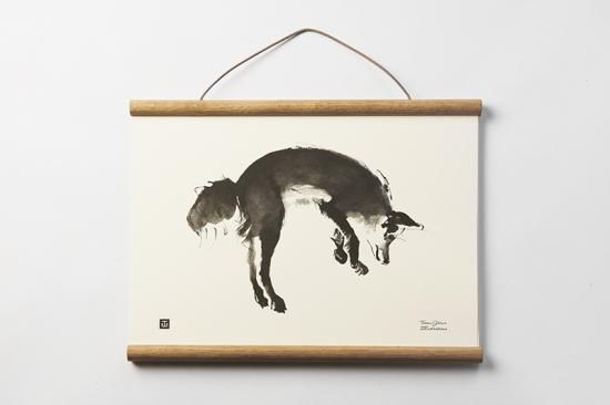 TEEMU JARVI / SMALL POSTER      Leaping Fox