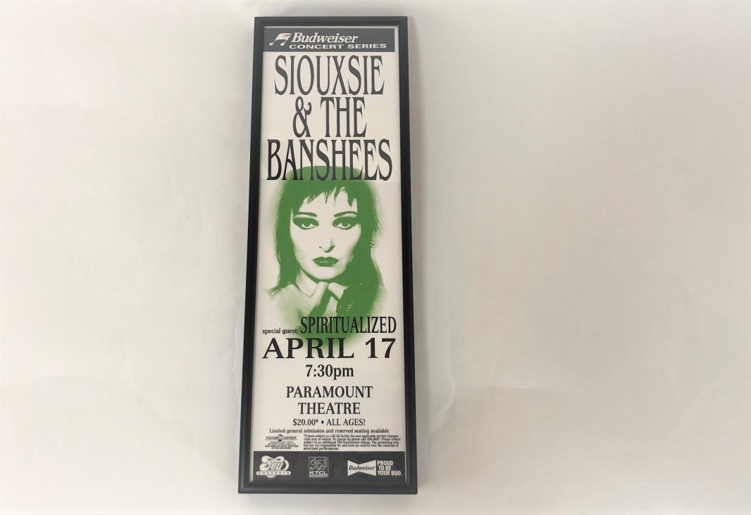 VINTAGE POSTER/SIOUXSIE & THE BANSHEEDS