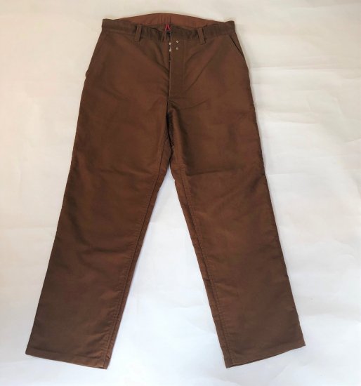 LE SANS PAREIL / Cotton Moleskin Traditional Work Pants