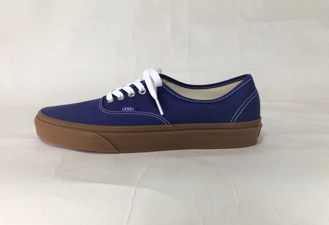 Vans authentic hotsell dress blue gum