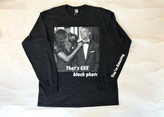 BLOCKPHOTO /   L/S  PRINT TEE   