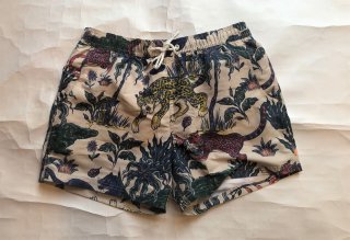 FAR AFIELD / Puma Prowl - Seed Pearl Printed Swim Shorts