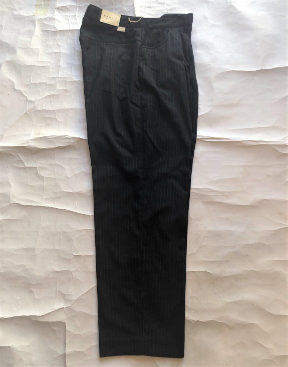 FARAH / TWO-TUCK WIDE TAPERED PANTHS STRIPE