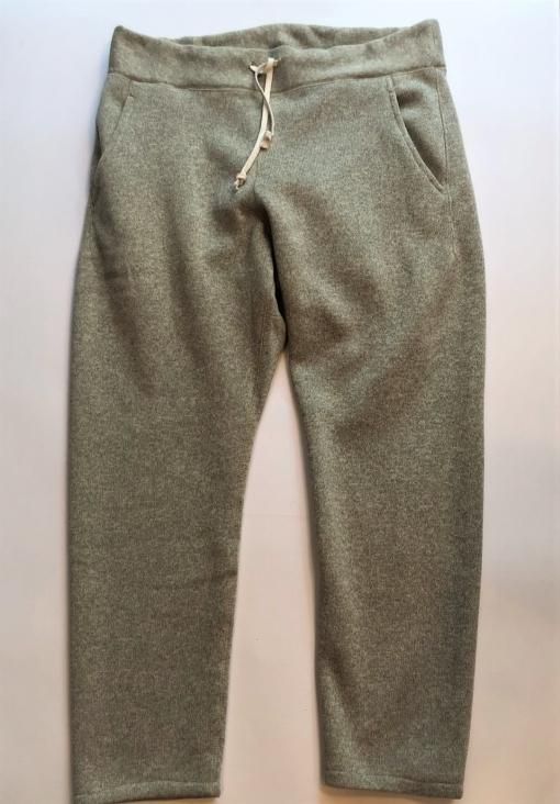 BURLAP OUTFITTER / KNIT FLEECE PATCHED PANTS