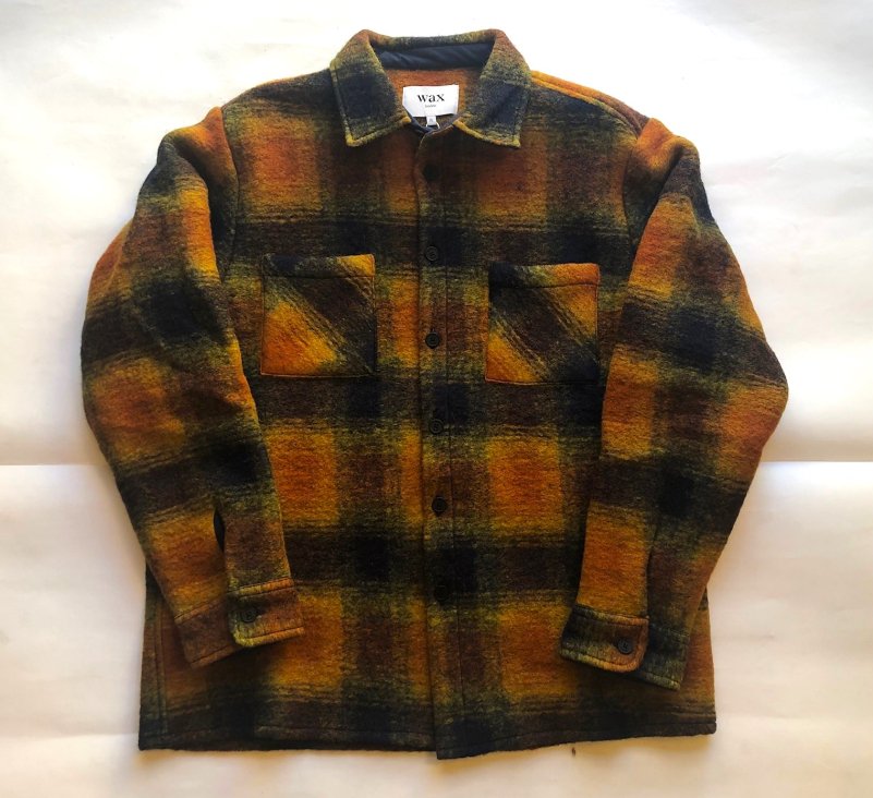 WAX LONDON  / WHITING OVERSHIRT OMBRE CHECK