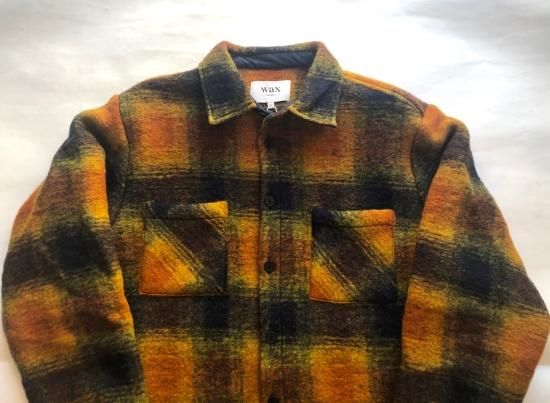WAX LONDON  / WHITING OVERSHIRT OMBRE CHECK