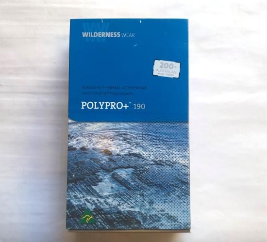 WILDERNESS WEAR  /  Polypro + 190 Long Sleeve Stripe Crew