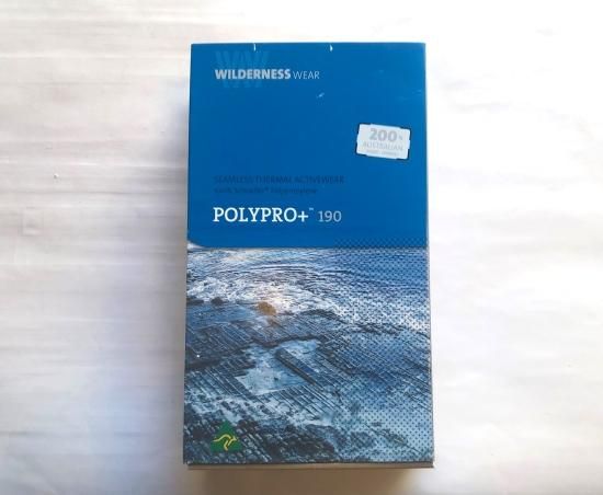 WILDERNESS WEAR  /  Polypro + 190 Long Sleeve Stripe Crew