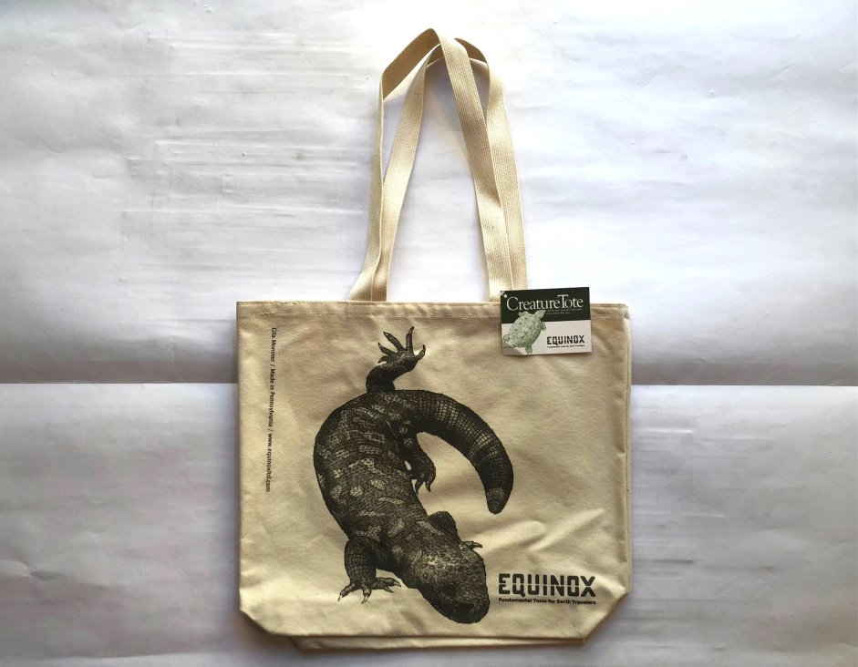 EQUINOX / Creature Tote Bag Gila Monster