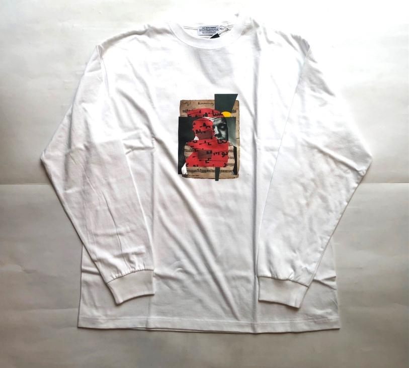 POET MEETS DUBWISE /Killiman Jah Low Works  Collage 01 L/S Print Tee