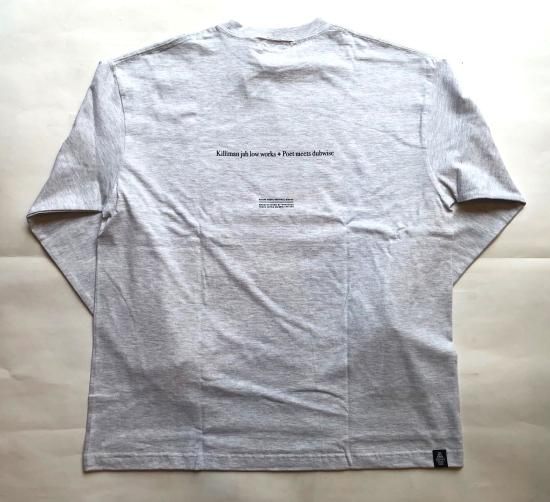 POET MEETS DUBWISE /Killiman Jah Low Works  Collage 01 L/S Print Tee