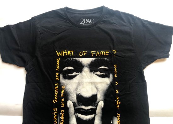 MUSIC TEE / 2 PAC  WOF