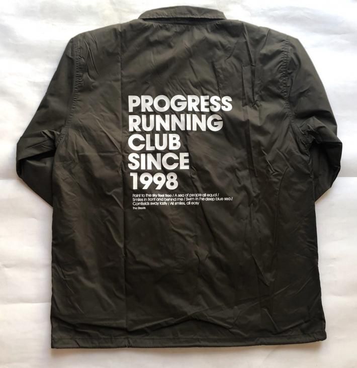 PROGRESS RUNNING CLUB / Nylon Coach Jacket
