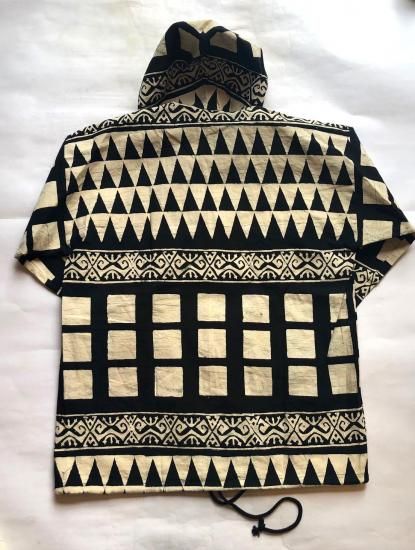 JAWANDI / Snap Button Hoodie Jackt (Stripe Barong)