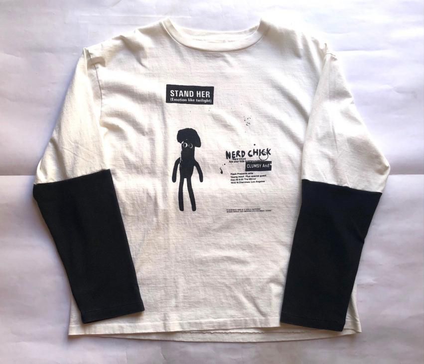 MINAMI ANDERSON /  L/S Grunge Tee KURTDOLL