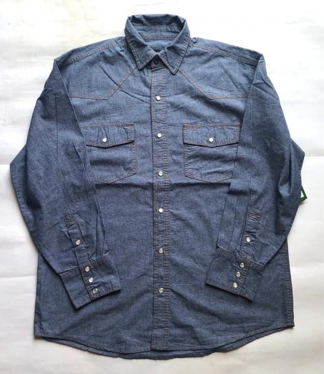KEY  / Chambray Western Shirt